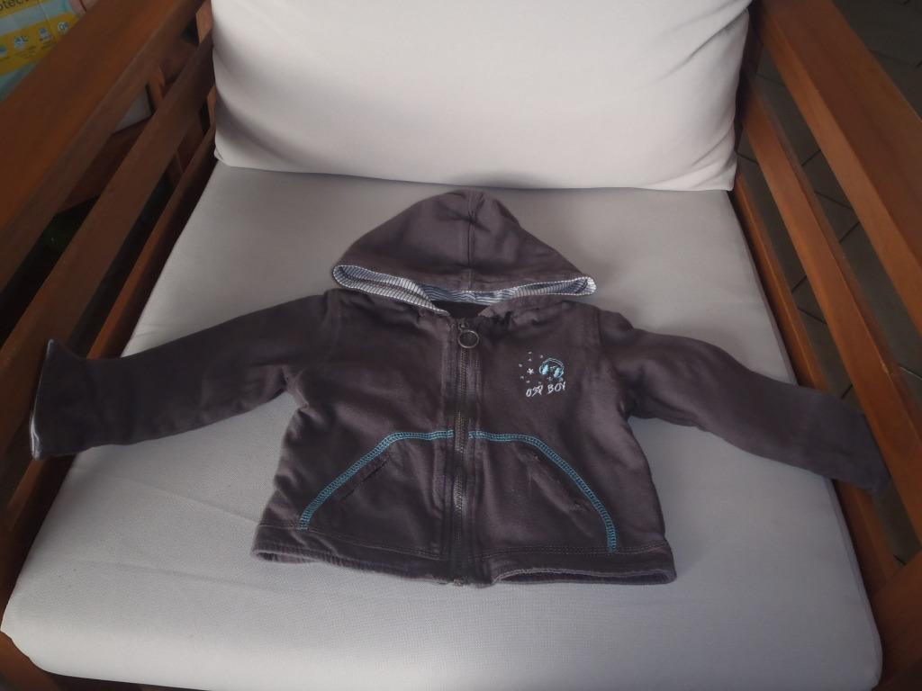 gilet + capuchon taille 74, Enlèvement ou Envoi, Utilisé, Garçon, Autres types