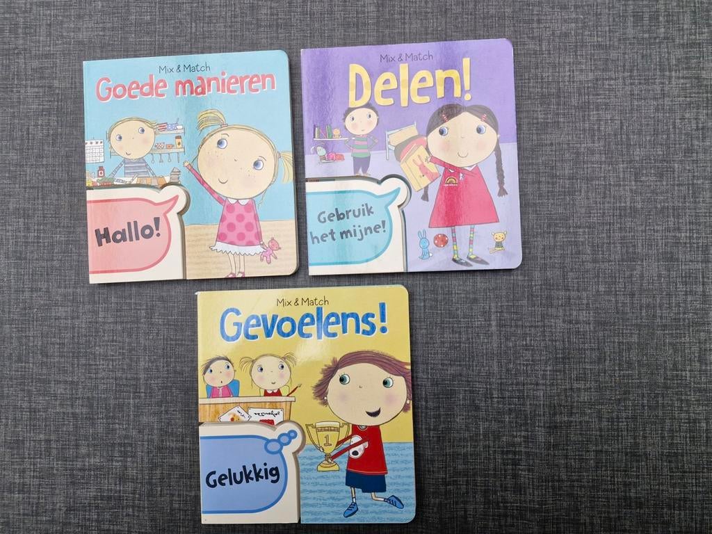 Mix&Match / Delen /Gevoelens/ Goede manieren, Enlèvement ou Envoi, Utilisé