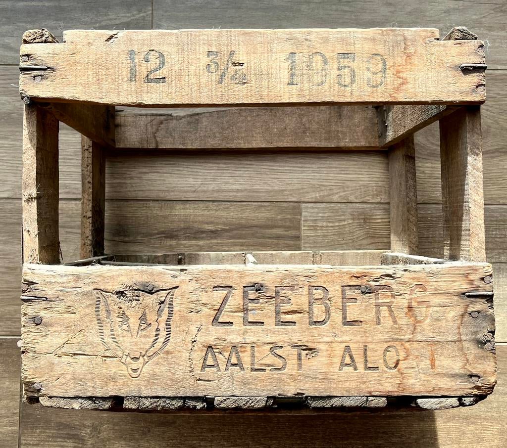 Aalst Oilsjt brouwerij Zeeberg bierbak 1959, Ophalen, Gebruikt