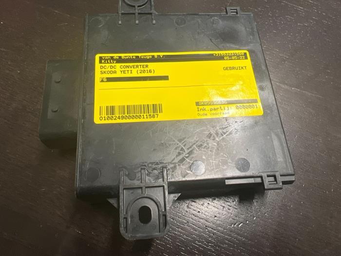 DC/DC converter van een Skoda Yeti, Ophalen of Verzenden, 3 maanden garantie, Gebruikt, Skoda