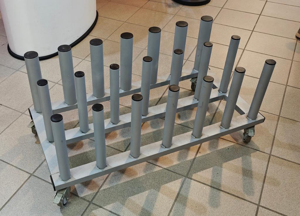 Support à rouleaux sur roulettes, Enlèvement, Comme neuf