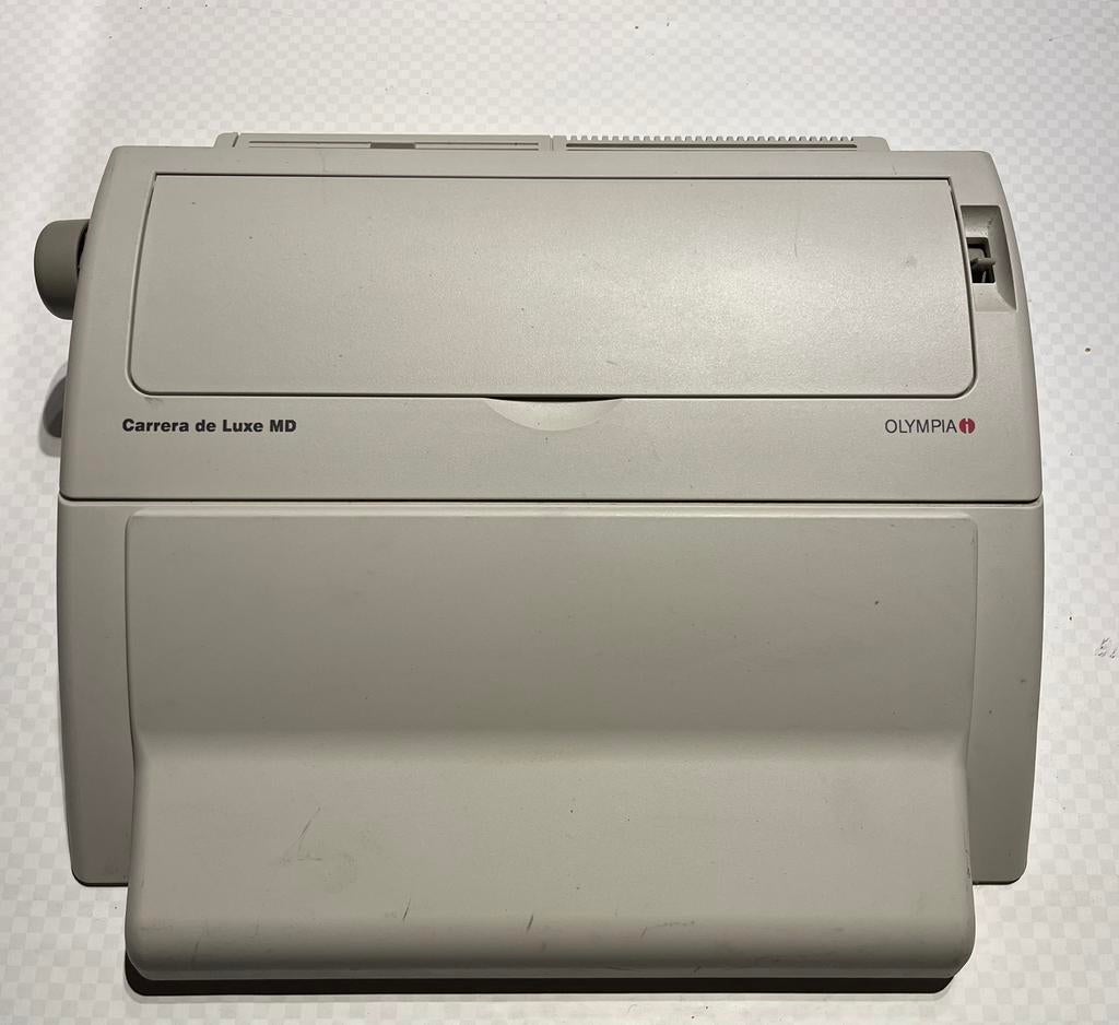 Typemachine - Olympia Carrera de Luxe MD, Ophalen of Verzenden, Gebruikt