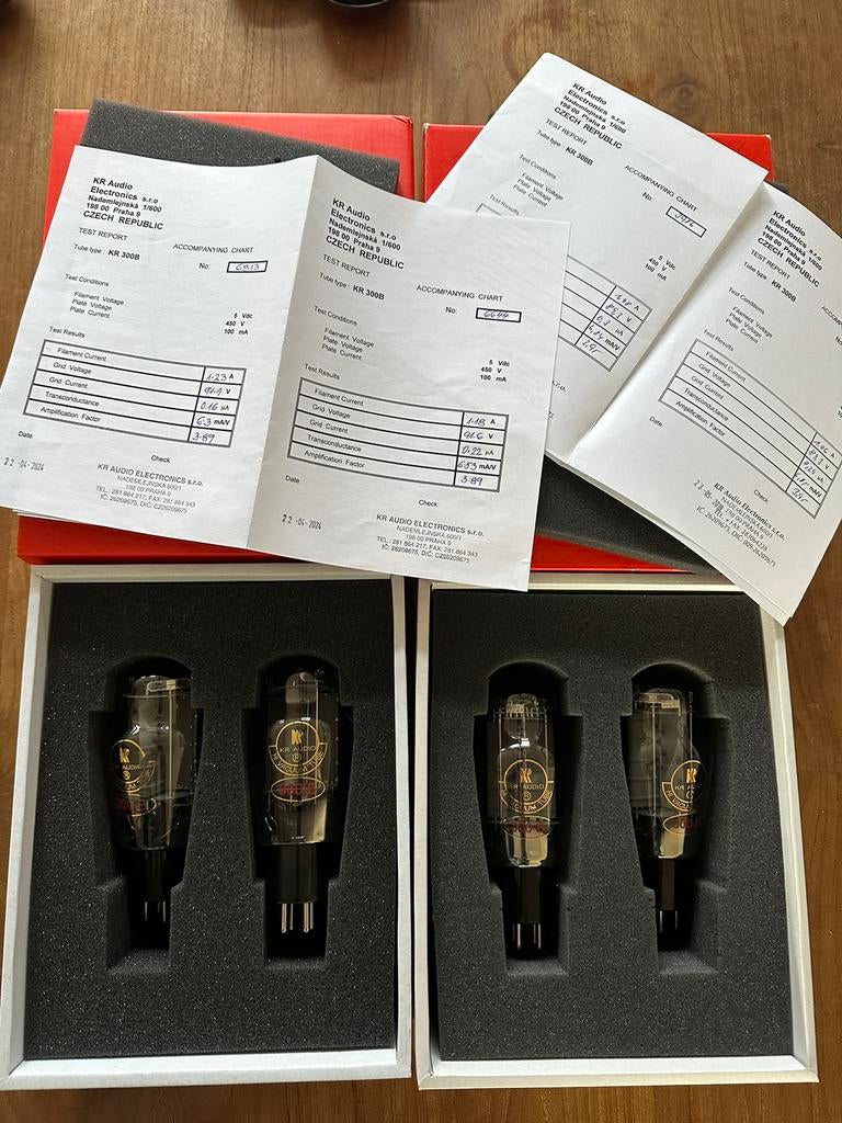 Tubes 300B, tubes haut/haut de gamme, KR, nouveaux tubes, TV, Hi-fi & Vidéo, Enlèvement ou Envoi, Tube ou Tubes