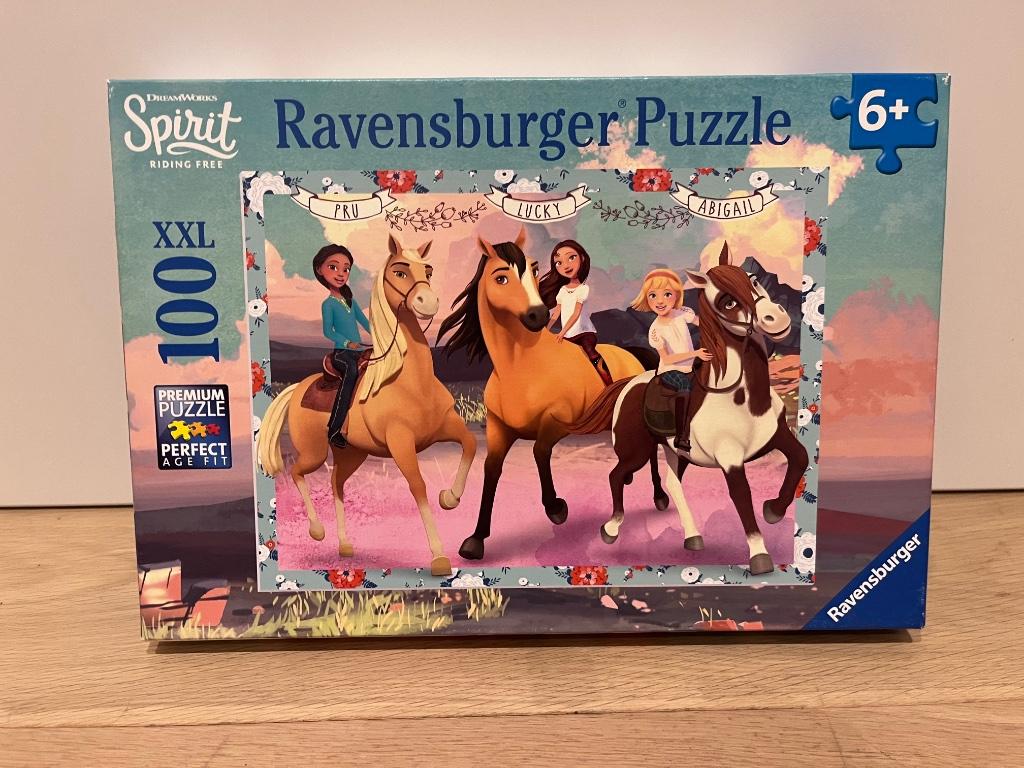 Puzzel Ravensburger XXL - Spirit 100 stuks, Enlèvement, Plus de 50 pièces, Comme neuf