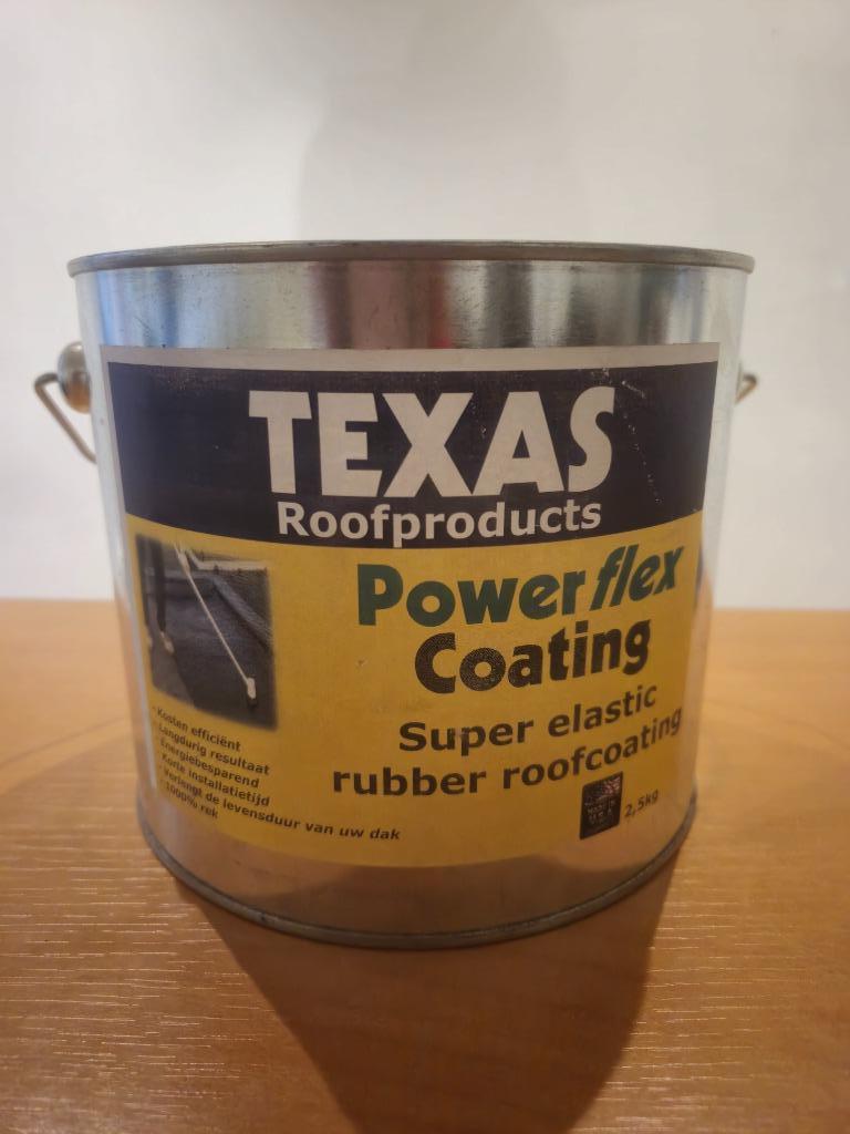 TEXAS Vloeibare Rubber Coating, daken.. € 7,50 p/liter excl, Bricolage & Construction, Tuiles & Revêtements de toit, Neuf, Autres types
