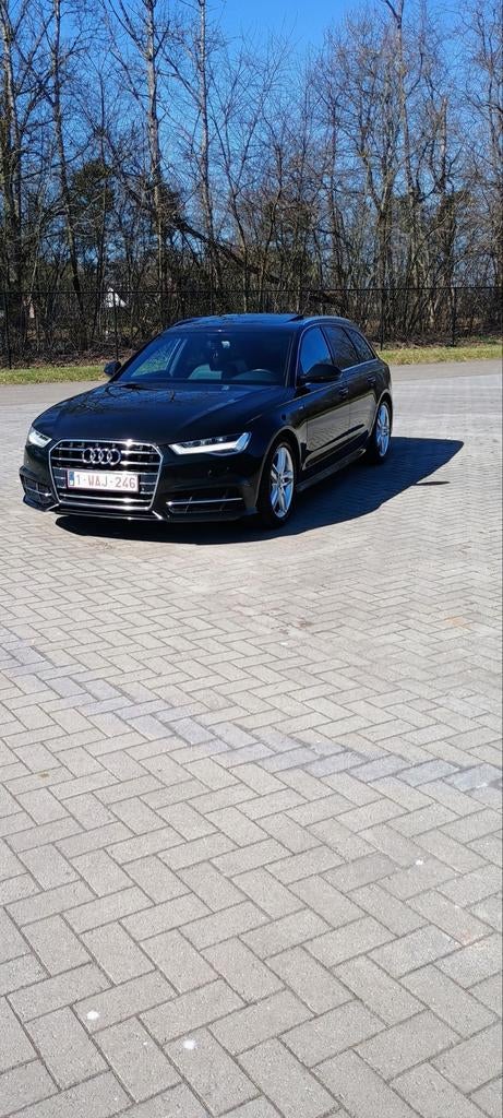 3x s line a6, Auto's, Audi, 1995 cc, 4 cilinders, Zwart, Leder