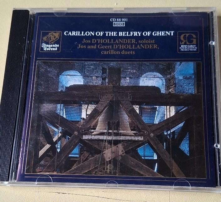 CD Carillon du Beffroi de Gand - Jos d'Hollander, CD & DVD, CD | Classique, Utilisé, Autres types, Du modernisme à nos jours, Enlèvement ou Envoi