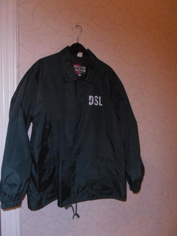 Groene anorak Diesel maat M, Ophalen
