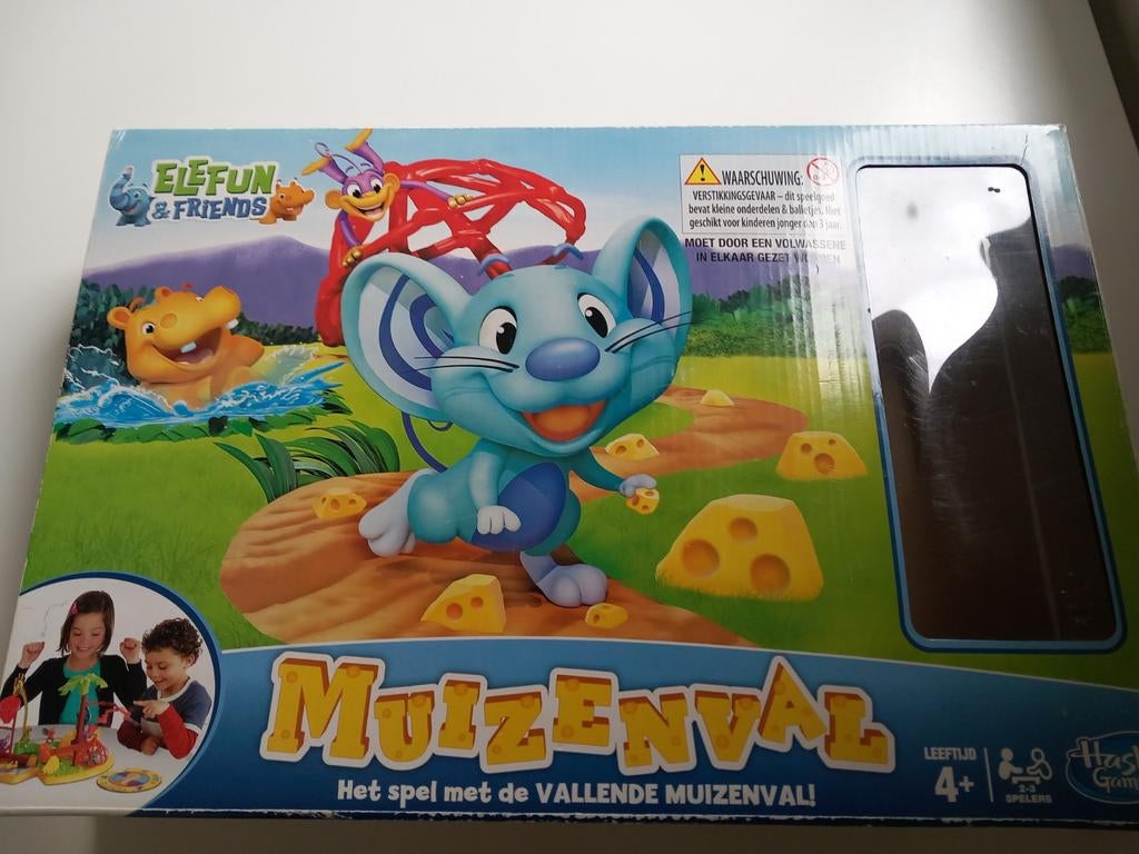 Muizenval van Hasbro Gaming, Hobby en Vrije tijd, Een of twee spelers, Ophalen of Verzenden, Gebruikt, HASBRO