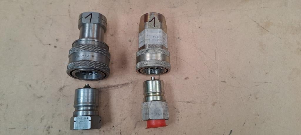Raccords rapides pour huile, hydraulique, Articles professionnels, Enlèvement ou Envoi