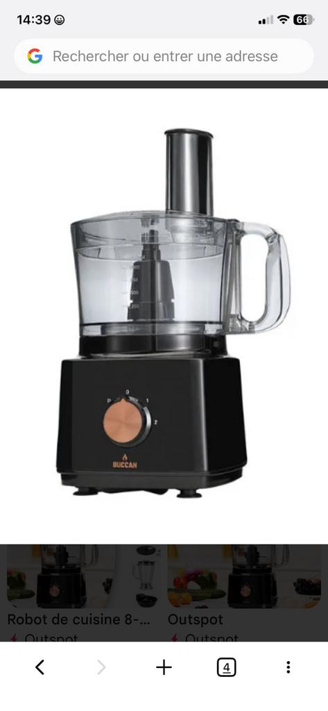 Buccan - machine cuisine, Electroménager, Mélangeurs de cuisine, Enlèvement, Neuf
