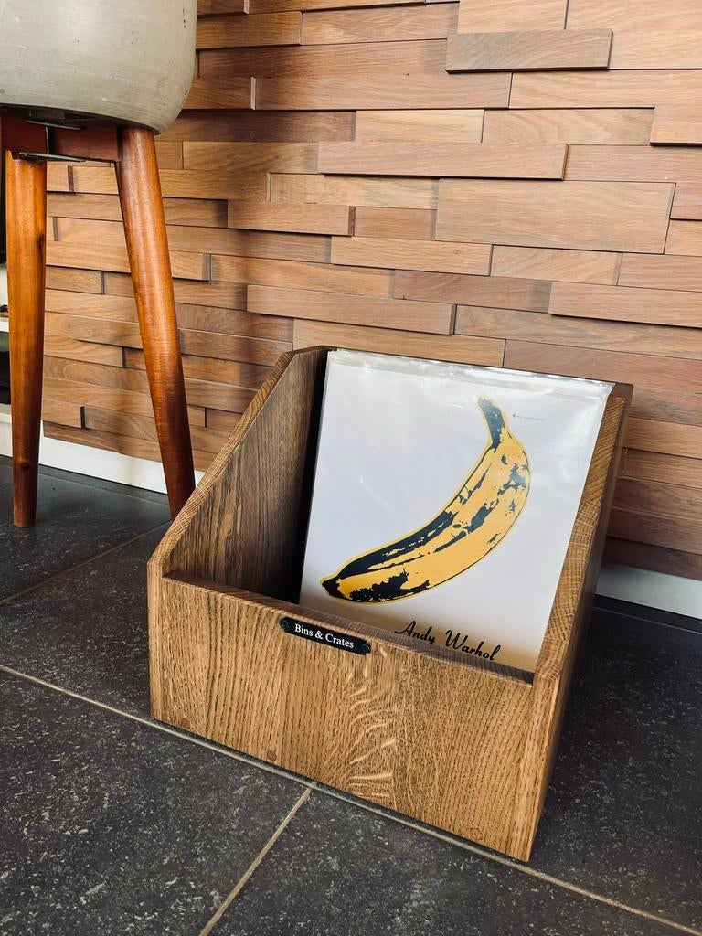 Platenbak (vinyl crate) voor 12” platen., Ophalen of Verzenden, Nieuw in verpakking, 12 inch