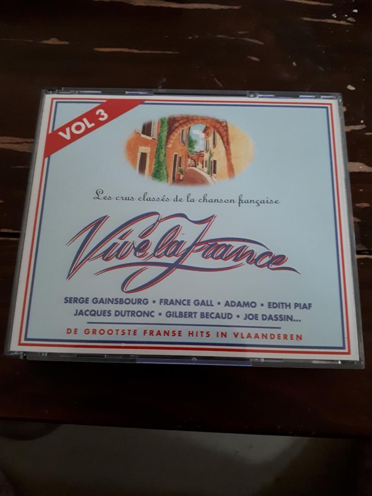 Cd: Vive la France Vol.3, Ophalen of Verzenden, Zo goed als nieuw