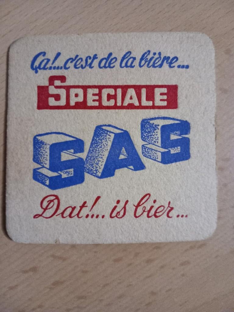 Bierviltjes SAS (19), Verzamelen, Ophalen of Verzenden, Zo goed als nieuw