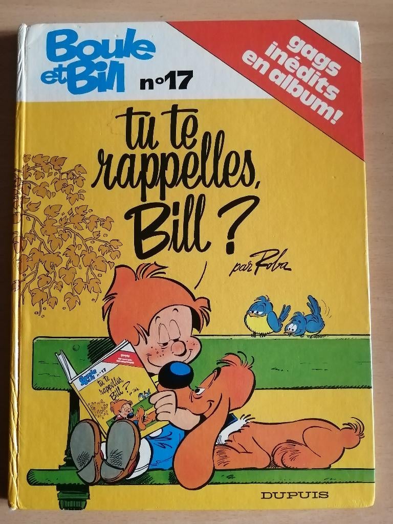 BD Boule et Bill 17. Tu te rappelles, Bill ? - Roba E.O.1980, Livres, BD, Une BD, Enlèvement ou Envoi
