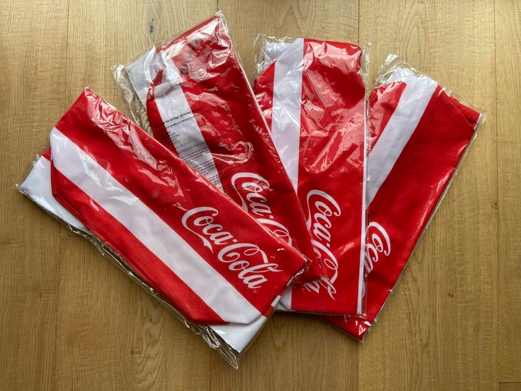 Lot de 4 sacs de plage Neufs en toile Coca-Cola, Enlèvement ou Envoi, Neuf, Autres types