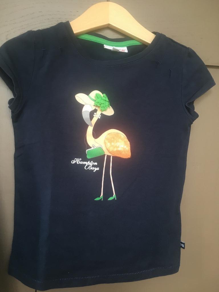 Tee-shirt Hampton Bays - Fille 5 ans, Kinderen en Baby's, Kinderkleding | Maat 110, Ophalen, Meisje, JBC, Overige typen