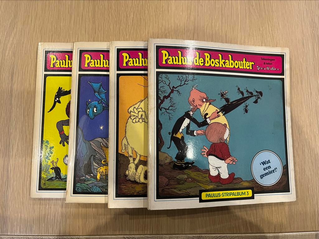 Paulus de Boskabouter - 3,4,5 en 6, Plusieurs BD, Enlèvement ou Envoi, Utilisé