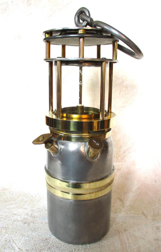 lampe de mineur type Decazeville ou Aveyron charbonnage mine, Envoi
