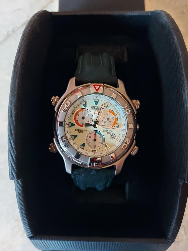 Rodania uurwerk, Enlèvement