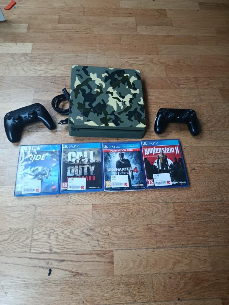 PS4 spécial edition avec jeux et 2 manettes, Enlèvement ou Envoi, Avec jeux