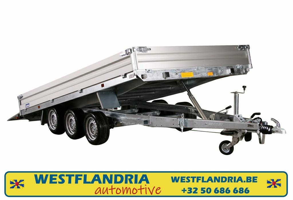 Kantelbare machinetransporter met bladveren, Bedrijf, Te koop, Fiat