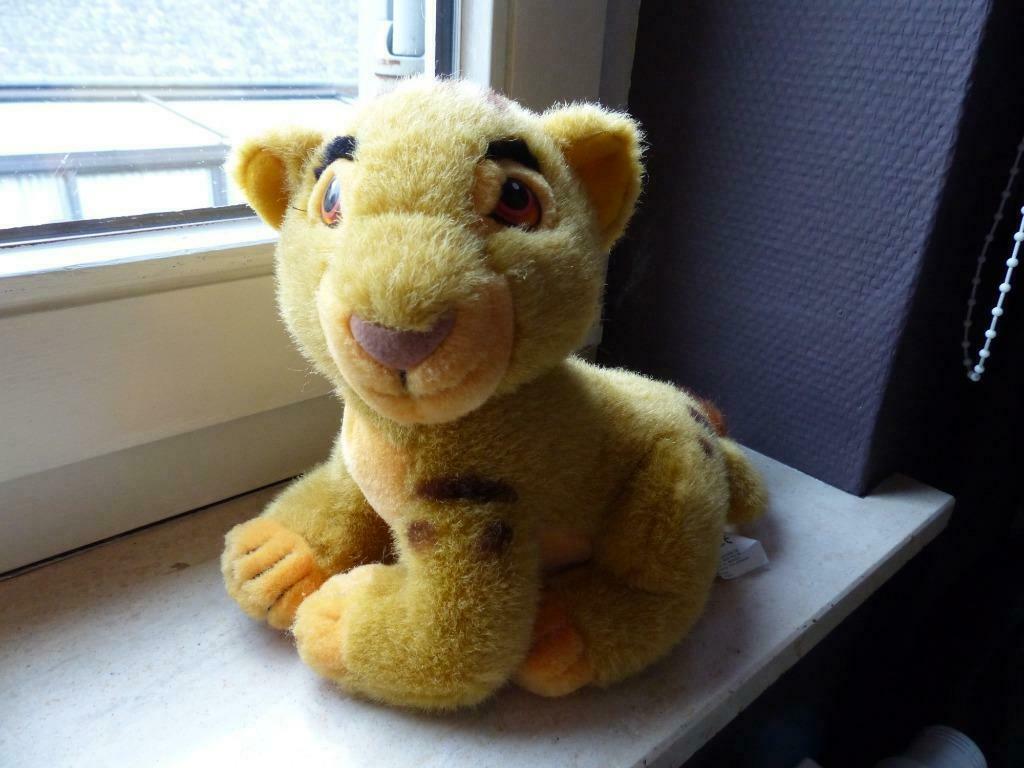 Origineel Disney's Simba, Ophalen of Verzenden, Leeuwenkoning of Jungle Boek, Zo goed als nieuw, Knuffel