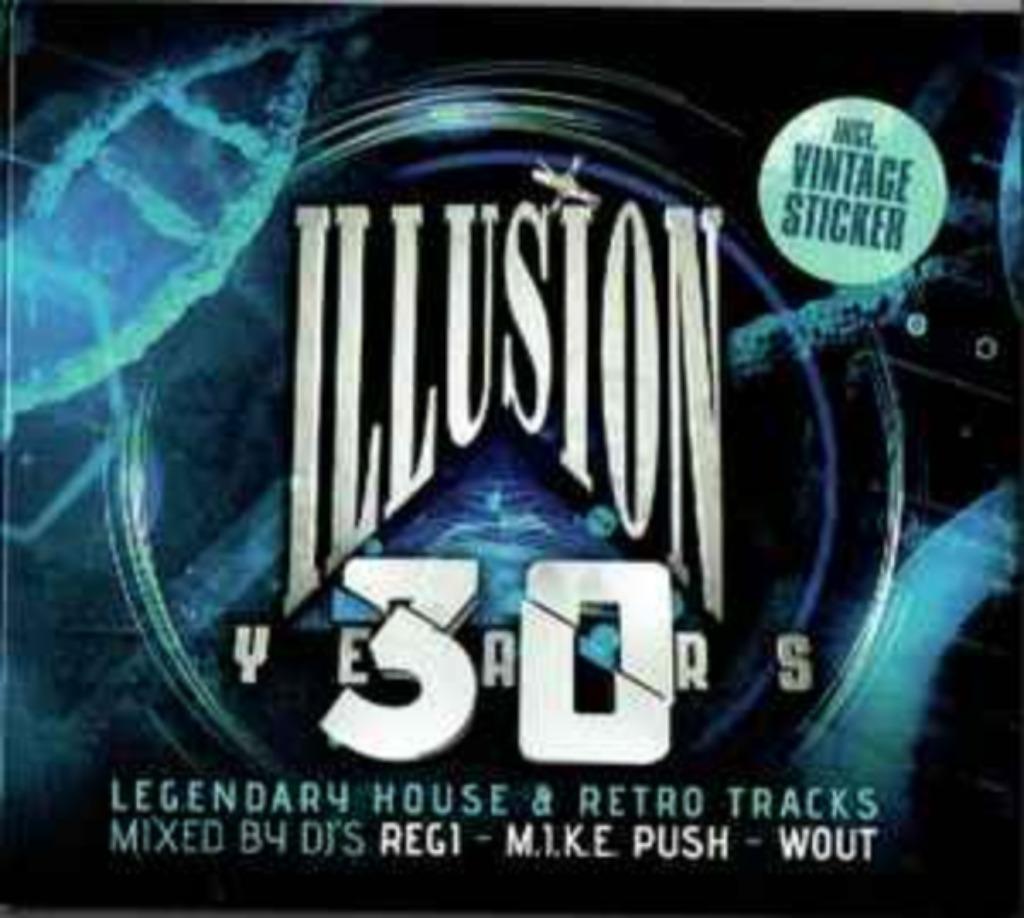 Various - 30 Years Illusion (3xCD, Mixed) Label:Mostiko Cat#, Cd's en Dvd's, Cd's | Dance en House, Ophalen of Verzenden, Zo goed als nieuw