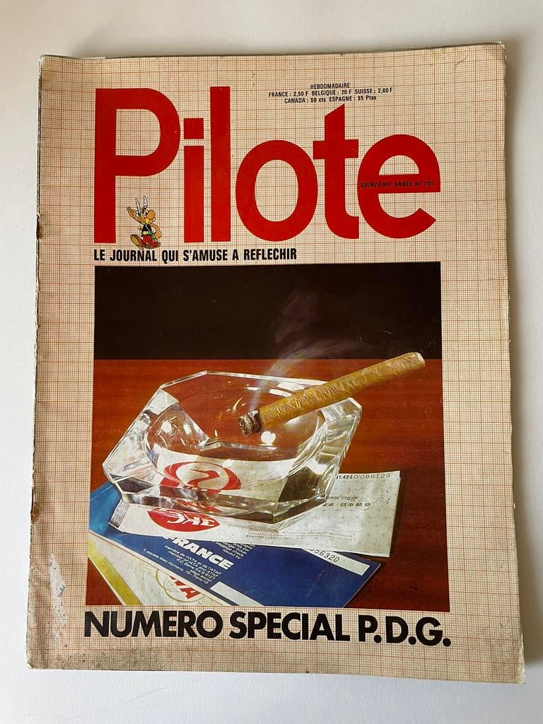 Pilote - FR tijdschrift - Speciale PDG uitgave - 1973 -, Verzamelen, Tijdschrift