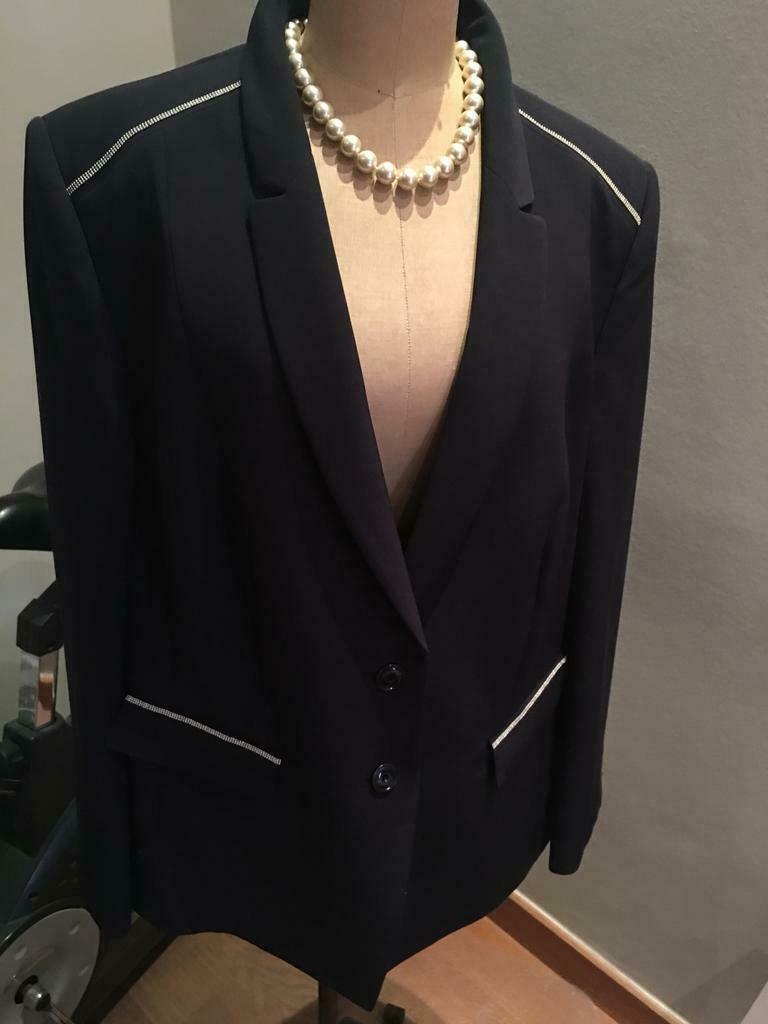 BASLER, Prachtige marine blazer, NIEUW, maat 50, BASLER, Neuf, Bleu, Manteau