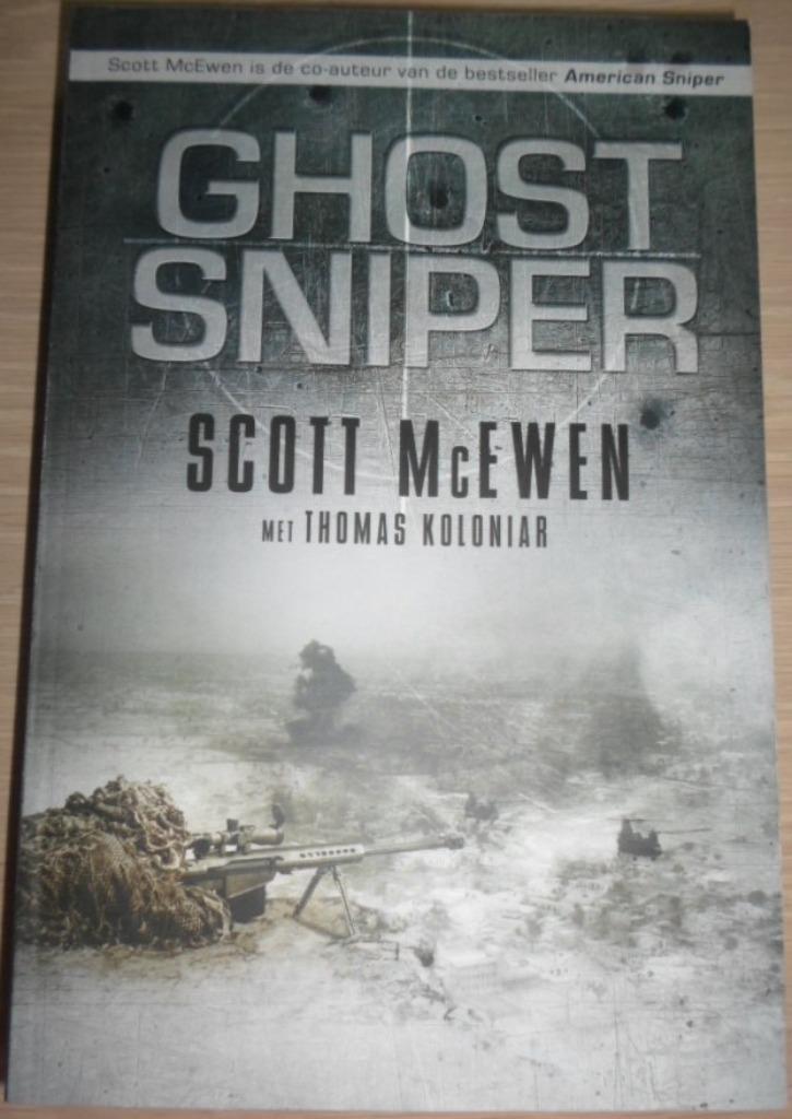 Scott McEwen - Ghost Sniper, Boeken, Ophalen of Verzenden, Zo goed als nieuw, Scott McEwen, Amerika