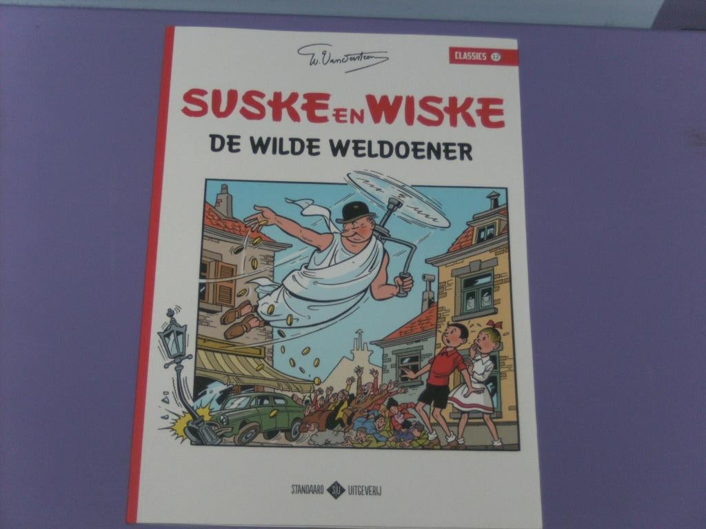 Strip suske en wiske: de wilde weldoener. (classics), Boeken, Eén stripboek, Ophalen of Verzenden, Zo goed als nieuw