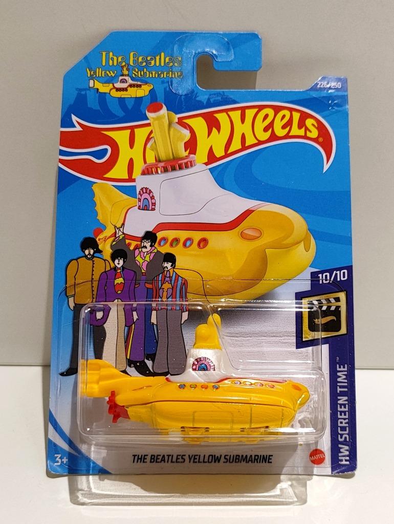 Hot Wheels Treasure Hunt The Beatles Yellow Submarine (2018), Hobby en Vrije tijd, Modelauto's | Overige schalen, Ophalen of Verzenden