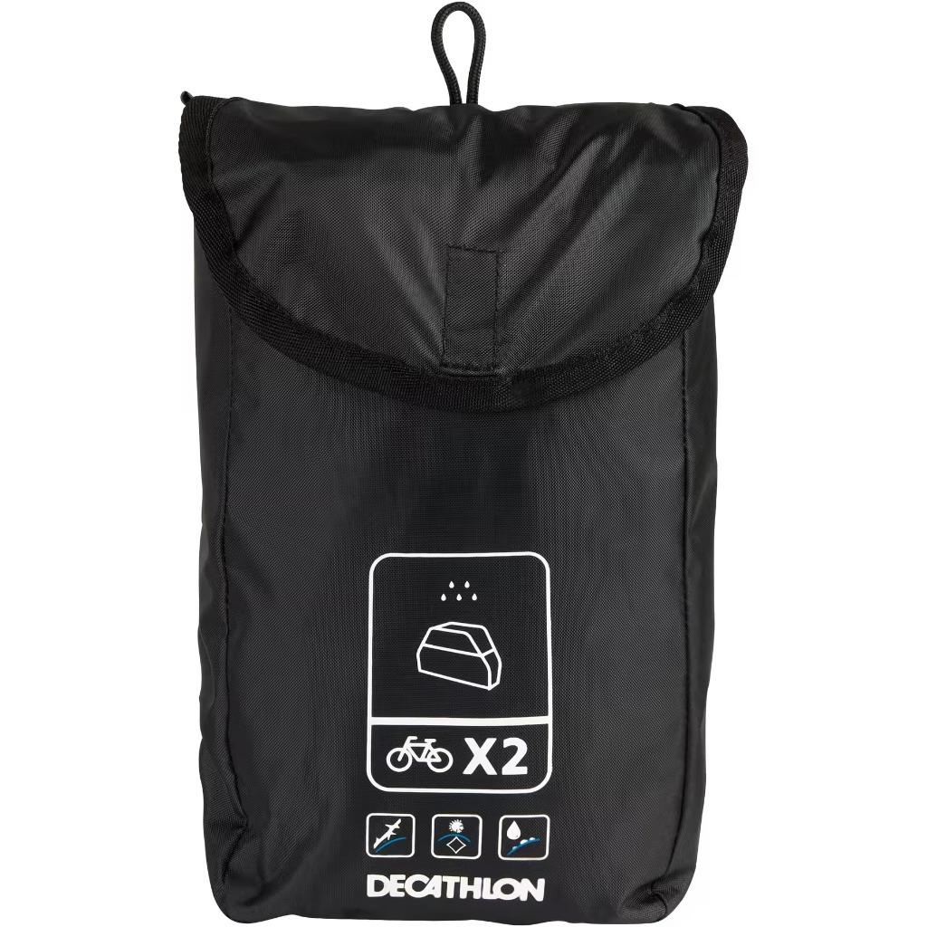 Beschermhoes 2 fietsen, Fietsen en Brommers, Fietsaccessoires | Overige Fietsaccessoires, Ophalen of Verzenden, Nieuw, Decathlon