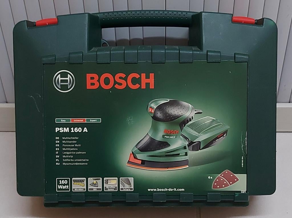 Ponceuse BOSCH, Doe-het-zelf en Bouw, Gereedschap | Schuurmachines, Nieuw, Vlakschuurmachine, Minder dan 600 watt, Ophalen of Verzenden