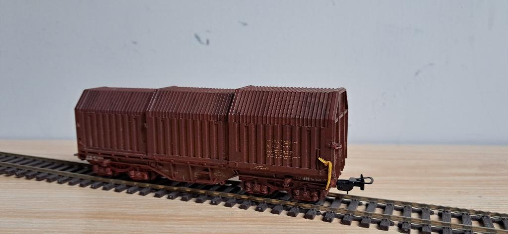 Mooie H0 Belgische goederenwagon NMBS, Hobby en Vrije tijd, Overige merken, Gebruikt, Gelijkstroom, Wagon