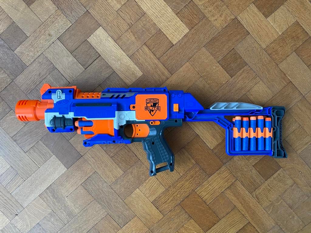 Nerf gun - N-strike elite Stockade, Ophalen, Zo goed als nieuw