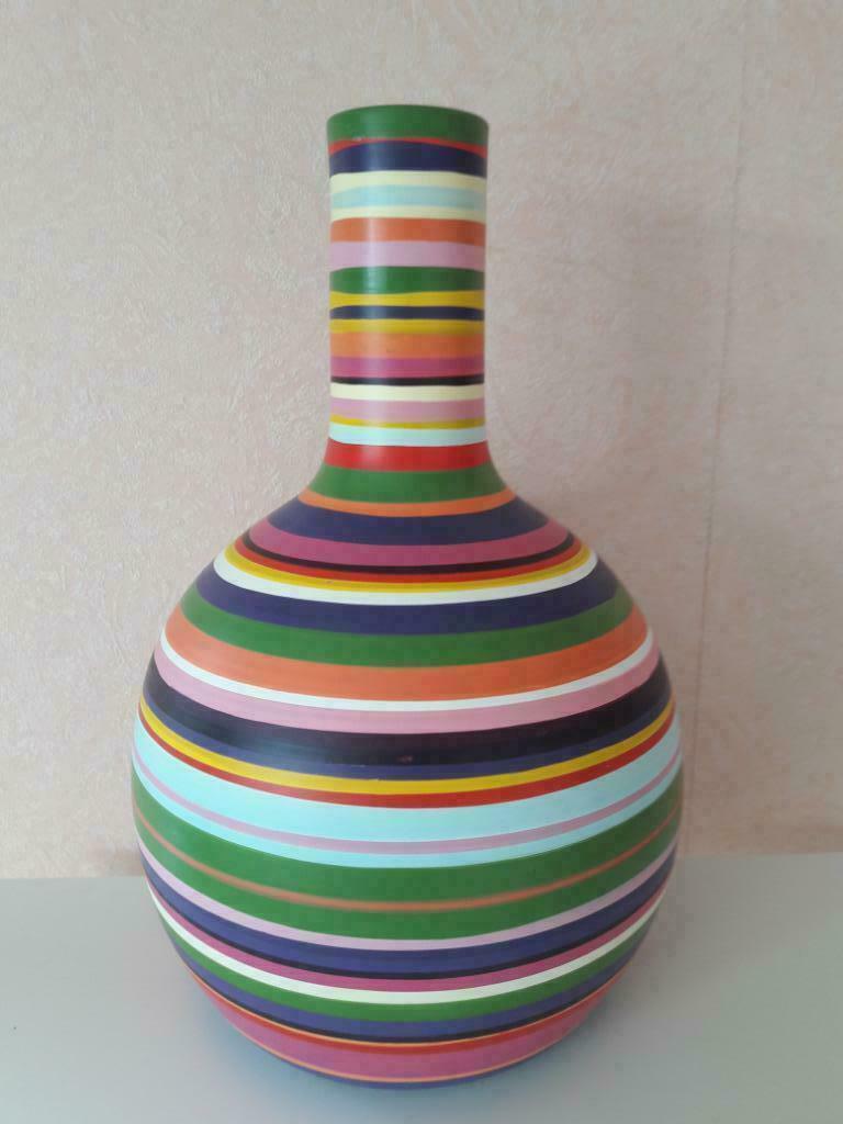 Vase rond coloré, Enlèvement ou Envoi