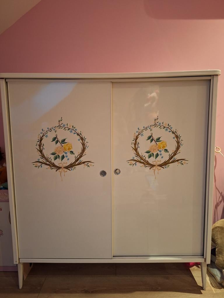 Set vintage kinder kleerkasten, Enlèvement