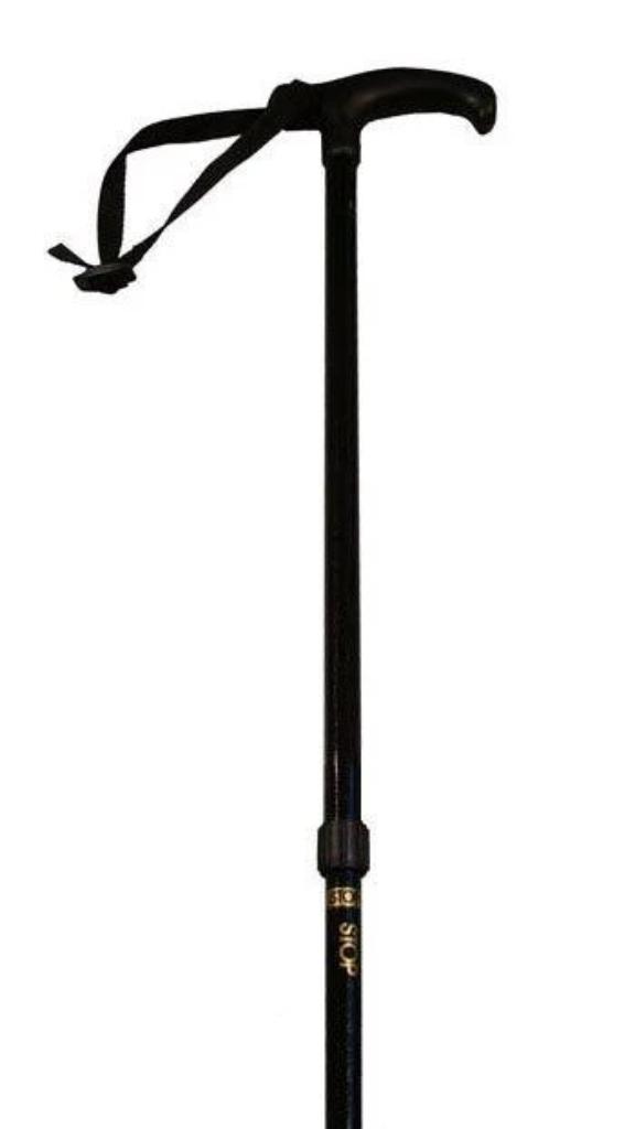FINNA Wandelstok telescopisch recht handvat + stabilisator, Divers, Bâtons de marche, Enlèvement ou Envoi, Ajustable, Neuf