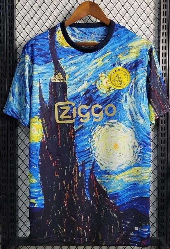Ajax Voetbalshirt Special Edition Van Gogh Shirt Nieuw 2024, Sport en Fitness, Voetbal, Ophalen of Verzenden, Shirt