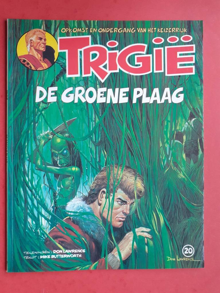 Trigie 20, Boeken, Stripverhalen, Gelezen, Eén stripboek, Ophalen of Verzenden, Don Lawrence