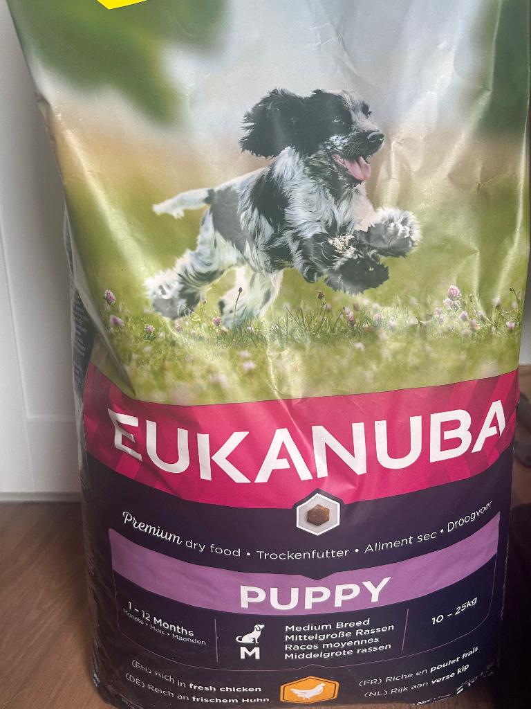 Brokjes voor honden, Ophalen, Hond