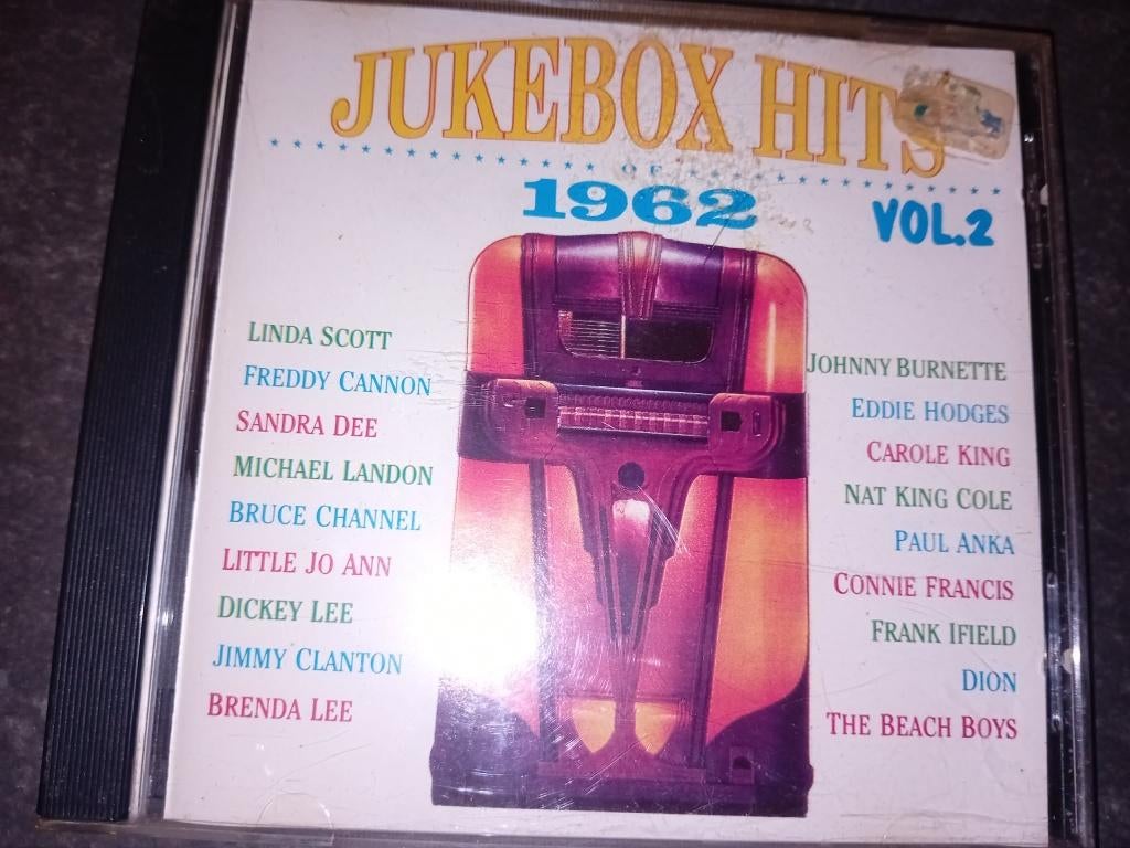 cd jukebox hits 1962 vol 2, Ophalen of Verzenden, Zo goed als nieuw