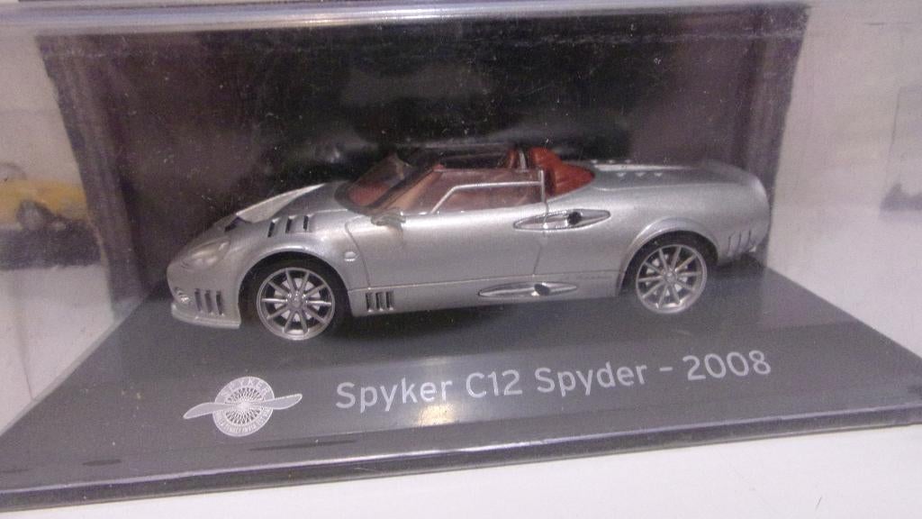 SPYKER C 12 SPYDER 2009.1/43 NEUVE,VITRINE SCELLEE, Hobby en Vrije tijd, Modelauto's | 1:43, Nieuw, Auto, Overige merken, Ophalen of Verzenden