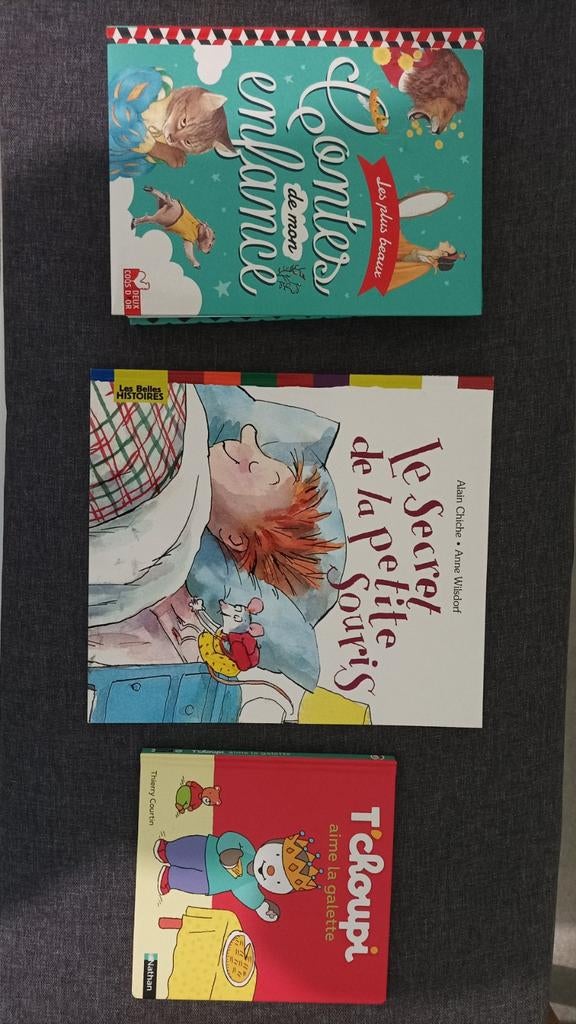 3 Livres, Livres, Enlèvement, Comme neuf