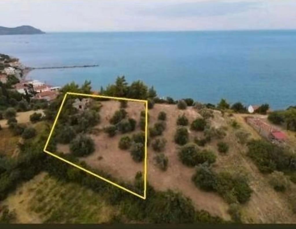 Land te koop Griekenland Evia 1100m², Immo, Étranger, Village, 1100 m², Platana, Ventes sans courtier
