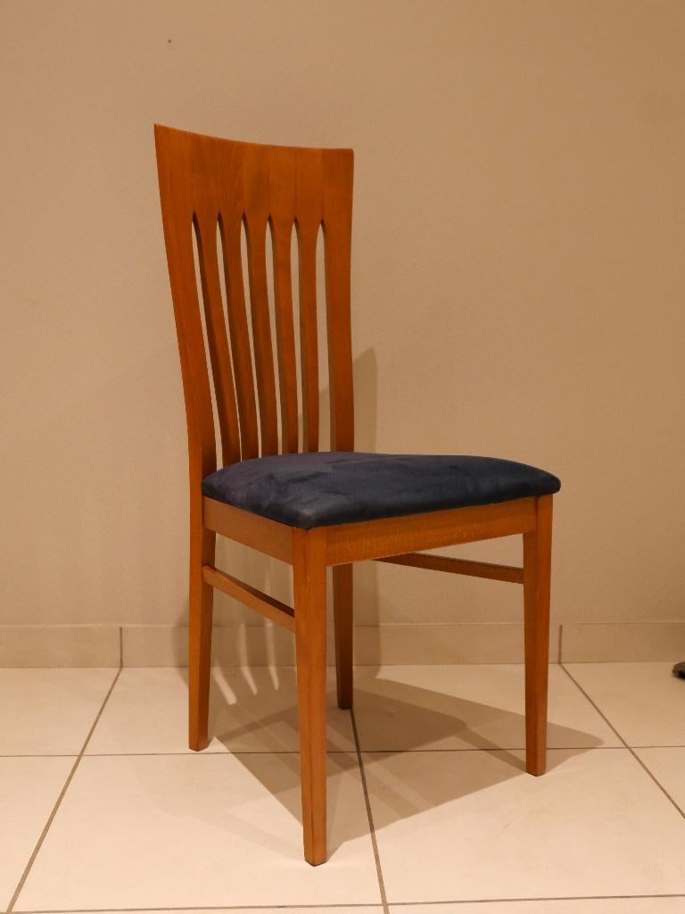 Kwaliteitsstoelen Juventa te koop, Huis en Inrichting, Ophalen, Gebruikt, Blauw, Klassiek