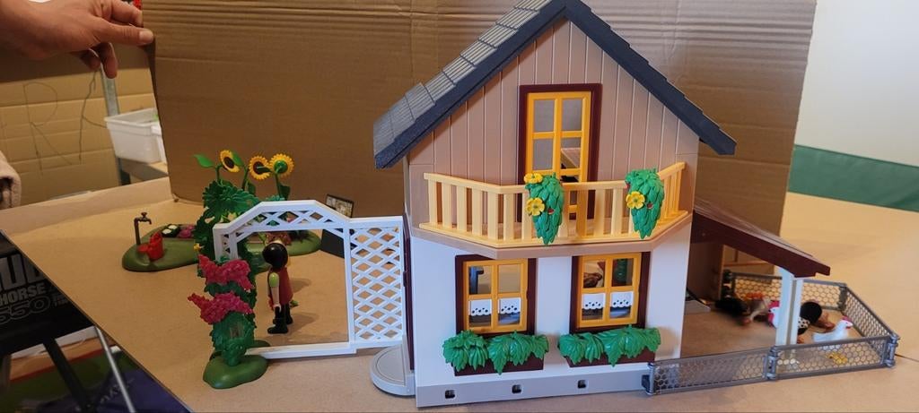 Playmobil 5120 hoeve met bio winkel, Kinderen en Baby's, Speelgoed | Playmobil, Ophalen, Zo goed als nieuw