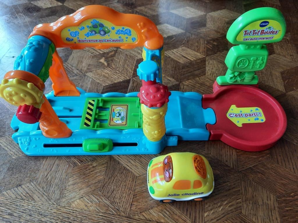 Station de lavage Tut Tut Bolides VTECH, Enlèvement, Utilisé